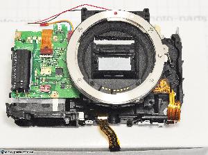 Шахта Canon 1200D, АСЦ, в сборе. CG2-4488